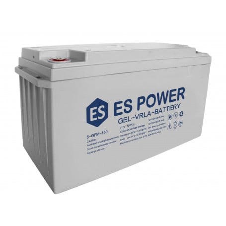 Batterie 150ah 12v Gel décharge Lente - ESPower