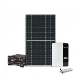 Kit solaire 5000w autonome Growatt 5KW SPF 5000 - Batterie Lithium 7kWh