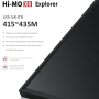 Panneau solaire 425W Hi-MO X6 HPBC - Full Black - LONGI
