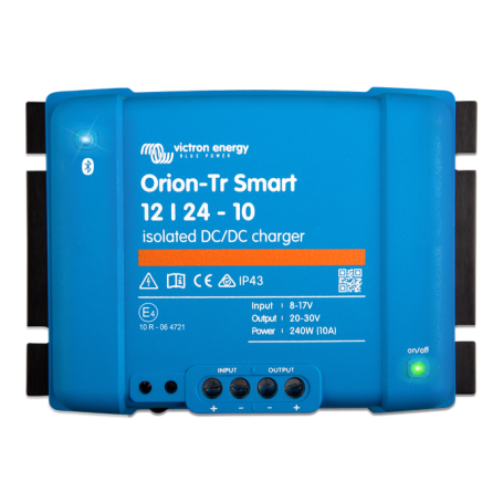 Orion-Tr Smart 12/24-10A (240W) Isolated DC-DC charger Victron
