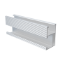 Rail de fixation 1250mm en aluminium - MIBET ENERGY