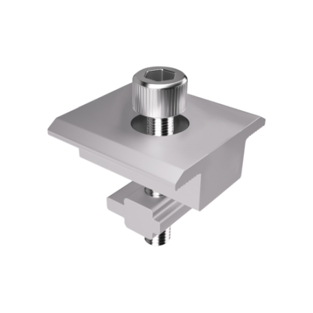Etrier de fixation - milieu de rail - SPV Solar