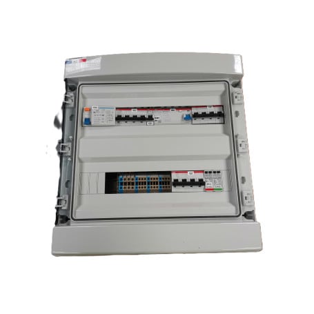 COFFRET AC 10KW 25A TYPE B TRIPHASÉ + BACK UP - Technideal