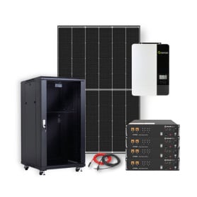 Kit solaire 9000W autonome Growatt 15KW - Batterie Lithium 19,2kWh