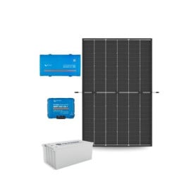 Kit solaire 1400W autonome 1200VA/24V 230V - Stockage 4800wh - VICTRON ENERGY