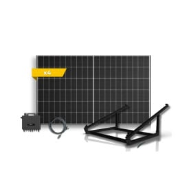 SOLAR KIT 2000W BIFACIAL - PLUG & PLAY with mounting - HYXIPOWER