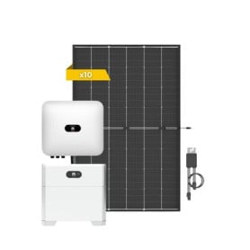 Kit Solaire 4000W 230V Autoconsommation - Stockage 10KWH - HUAWEI