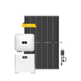 Kit Solaire triphasé 8000W Autoconsommation - Stockage 10kwh - HUAWEI