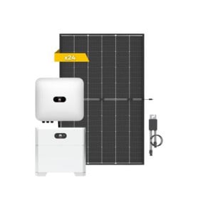 Kit Solaire Triphasé 10kW Autoconsommation - Stockage 15kwh - HUAWEI