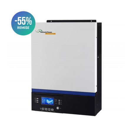 Onduleur Hybride 5kW - KING 5K 48V MPPT 80A - Voltronic