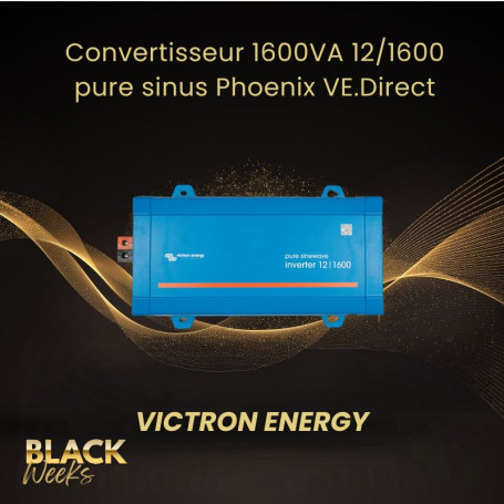 Convertisseur 1600VA 12/1600 pure sinus Phoenix VE.Direct
