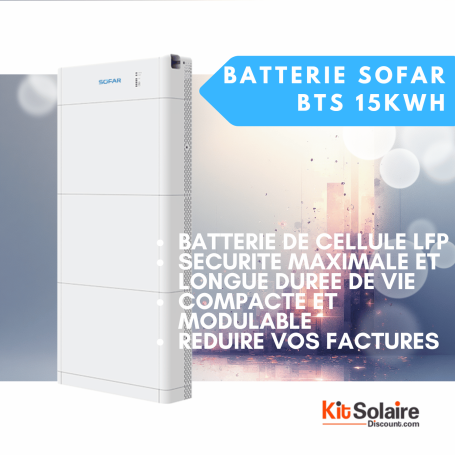Kit Batteries BTS 15kWh - Sofar