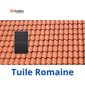 Kit Fixation 1 PV en Portrait - Tuile Romane - MIBET