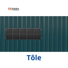 Kit Fixation 5 PV - Tôle - MIBET