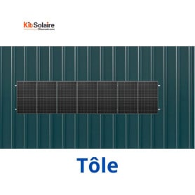 Kit Fixation 8 PV - Tôle - MIBET