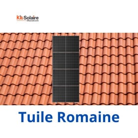 Kit Fixation 4 PV en Paysage- Tuile Romane - MIBET