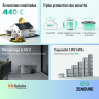 Kit solaire BiFacial 870W Plug & Play avec batterie Solarflow 800 plus - Zendure