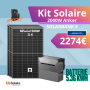 Kit Solaire Plug and Play 2000W SOLARBANK 3 Pro avec batterie 5,4kWh - Anker