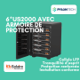 Kit des batteries 14,4kWh - US2000 avec armoire de protection - PYLONTECH