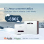 Kit Autoconsommation Onduleur 6kW + Batterie 5kWh Mono - HyxiPower