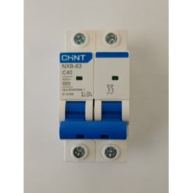 Disjoncteur AC 2P 40A pour abonnement 6kW Monophasé - CHINT
