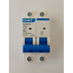 Disjoncteur AC 2P 63A pour abonnement 9kW Monophasé - CHINT