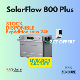 Kit SolarFlow 800 Plus + Meter 3CT offret - Zendure