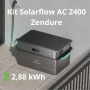 Kit SolarFlow 2400 AC + 2*AB3000X + Meter 3CT - Zendure