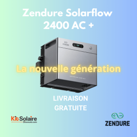 SolarFlow 2400 AC+ Zendure - Batterie Plug And Play 2,4kWh