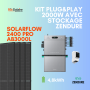 Kit Solaire 2000W Plug & Play Solarflow 2400 Pro - ZENDURE