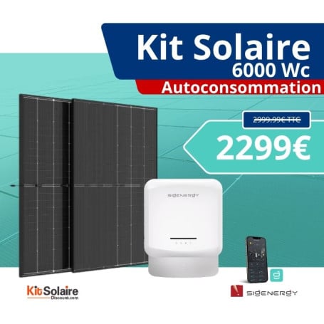 Kit solaire 6000W Autoconsommation - Sigenergy