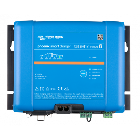 Chargeur de batterie Phoenix Smart IP43 12/30 (1+1) - Victron Energy