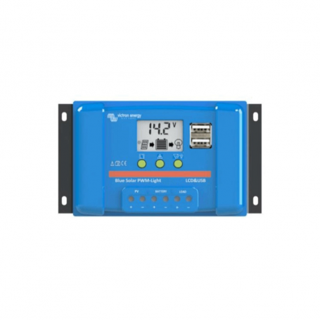 Régulateur de charge BlueSolar LCD&USB PWM 5A 12/24V - Victron Energy