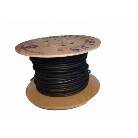 Câble solaire 6mm² noir - un Rouleau de 100 mètres