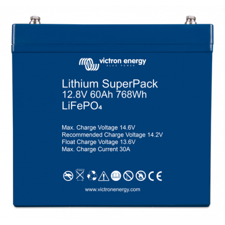 Batería de litio 60Ah 12.8V SuperPack - Victron Energy