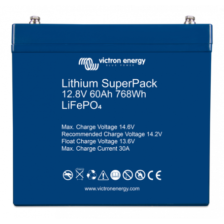 Batterie Lithium 60Ah 12.8V SuperPack - Victron Energy