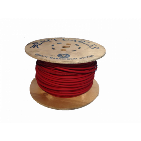 Câble solaire 10mm² rouge - un Rouleau de 100 mètres