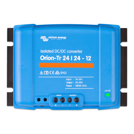 Convertisseur DC-DC 24V-24V 12A isolé Orion (280W) Tr - Victron Energy