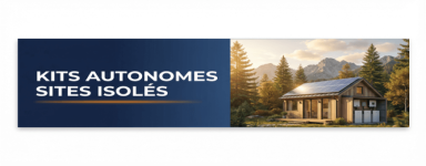 Autonomous solar kits